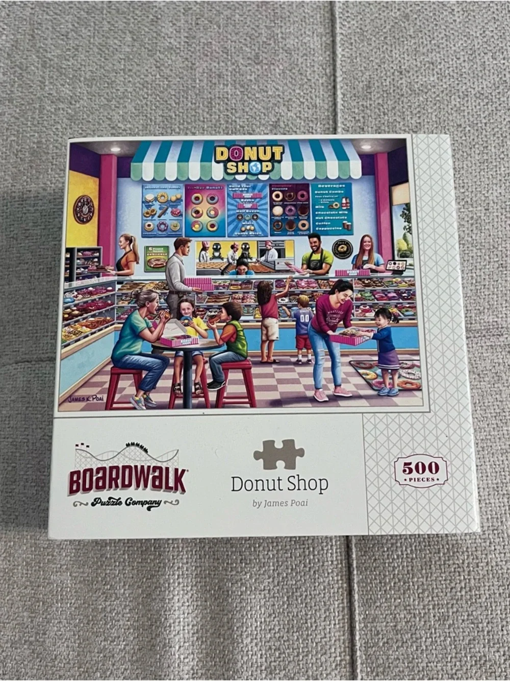 NIB Boardwalk Donut Shop puzzle - Picture 2 of 3